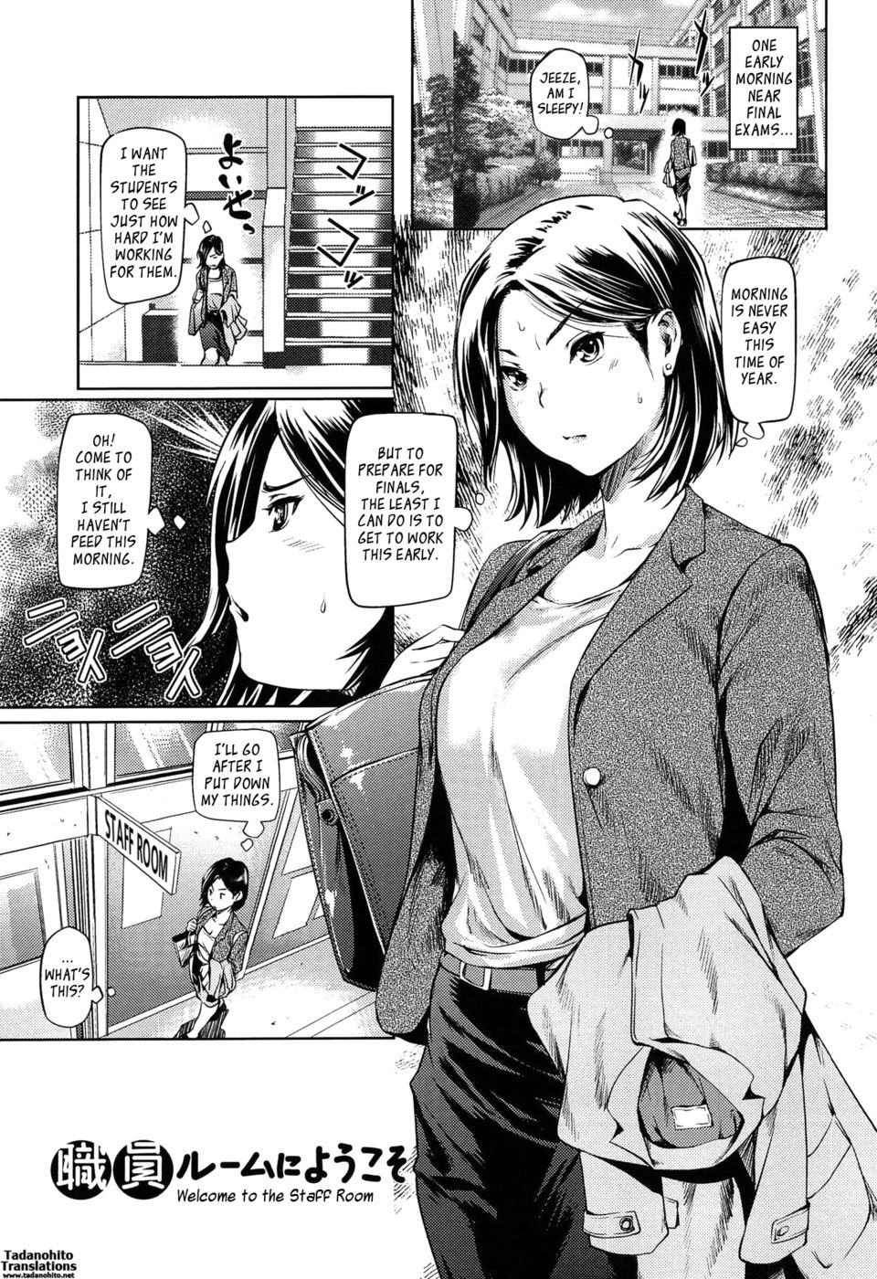 Hentai Manga Comic-Welcome To The Staff Room-Read-1
